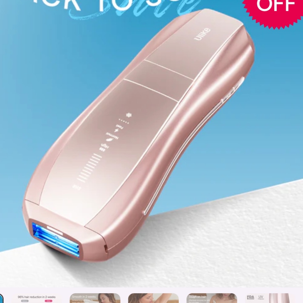 Ulike air 10 IPL hair removal device